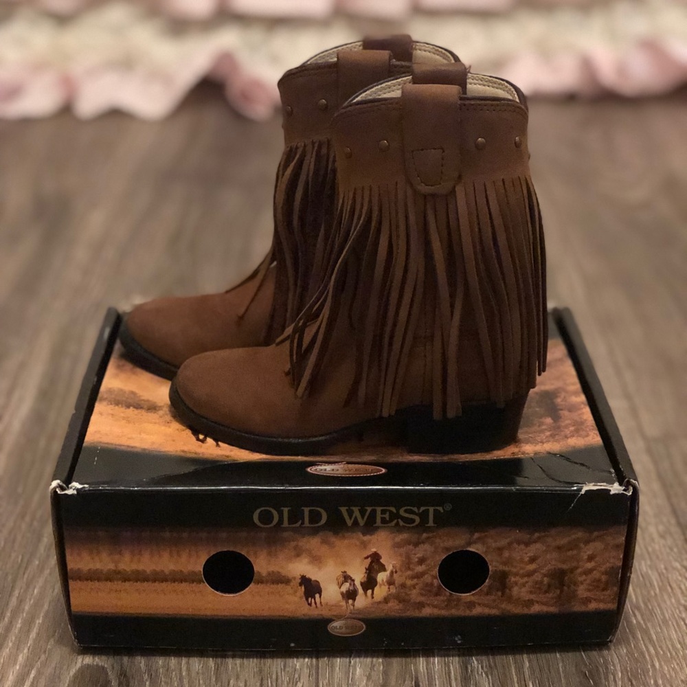 Old West Fringe Boots